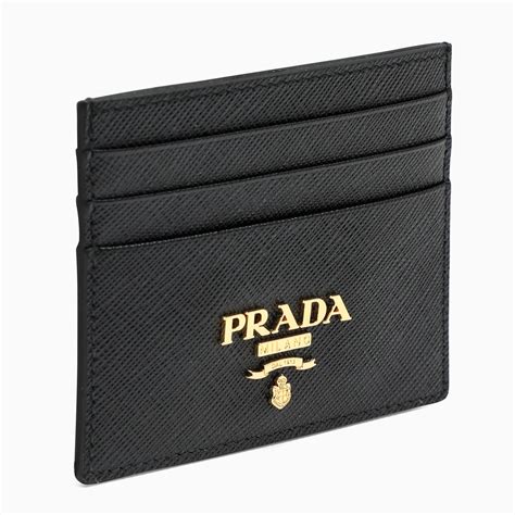 saffiano prada porta carte|Portacarte In Saffiano Nero .